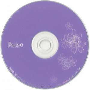錸德光碟片 FOTO+ DVD-R 16X紫色 空白片 50入