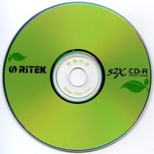 錸德 Ritek 環保綠葉 52X CD-R